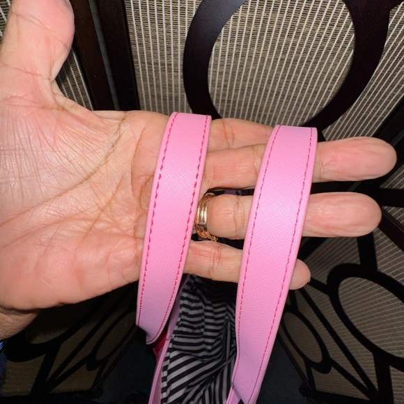 HEY YORKIE LOVERS!!! Checkout this 
Yorkie Tote Bag with Dangle, bubble gum pink - Picture 7 of 11